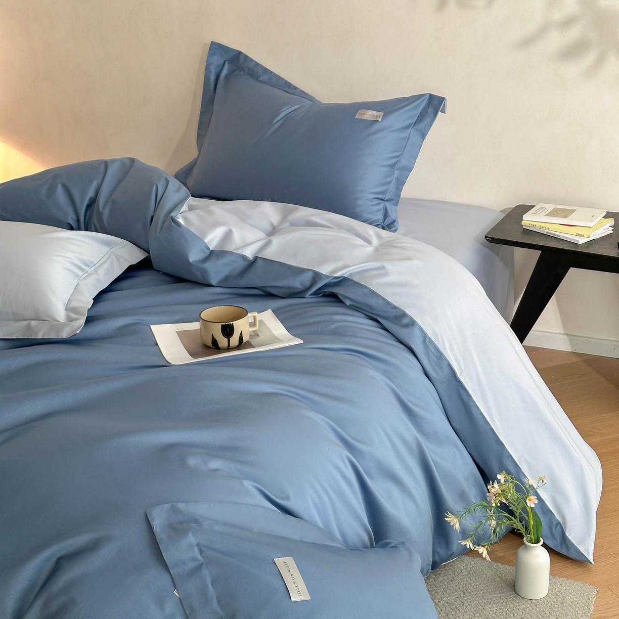 涵宸家纺 2026新款全棉工艺款简奢织标四件套-彼得 彼得-兰