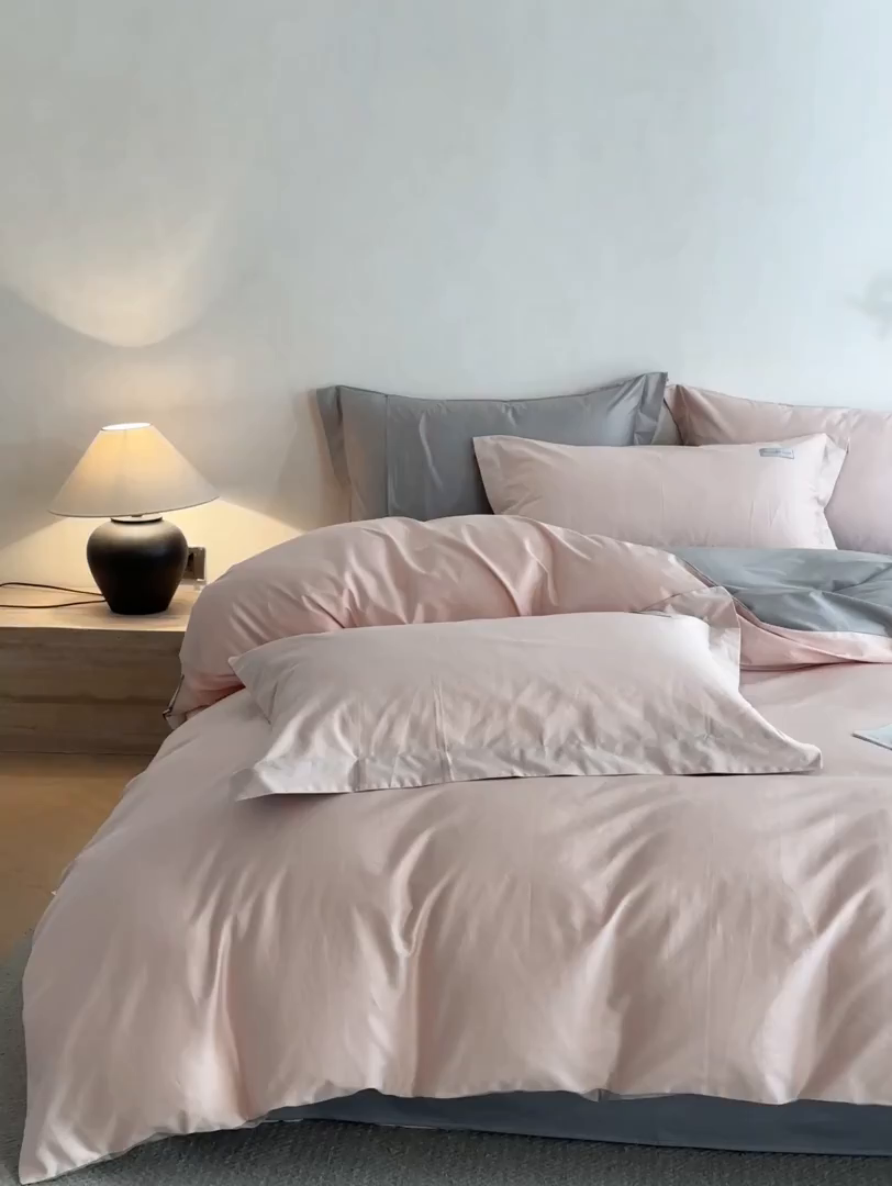 91家纺网 家纺一手货源 找家纺 （总）涵宸家纺 2026新款全棉工艺款简奢织标四件套-彼得