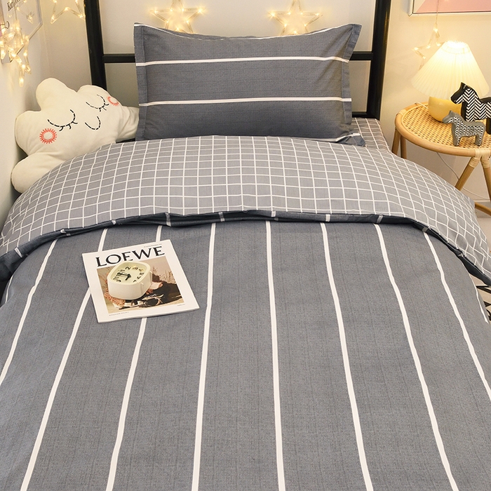 91家纺网 家纺一手货源 找家纺 朵希曼 2026新款印花全棉13372学生三件套系列 时尚