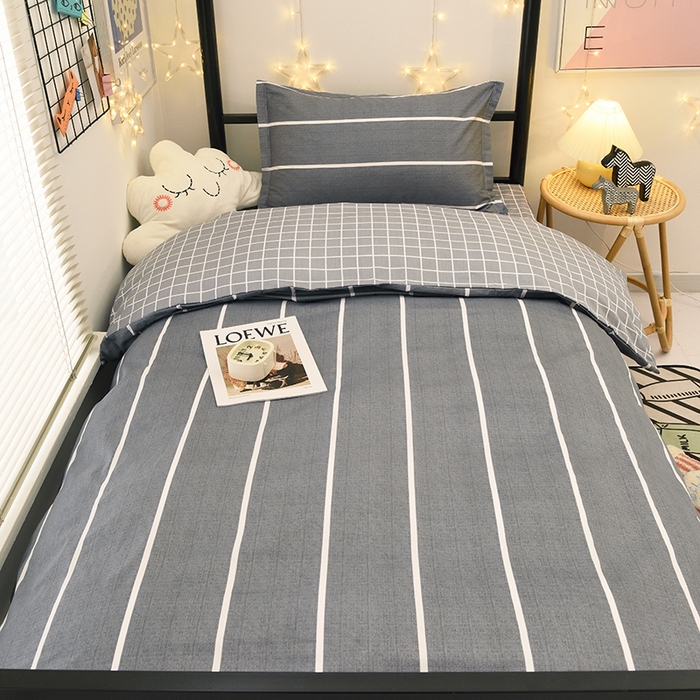 91家纺网 家纺一手货源 找家纺 朵希曼 2026新款印花全棉13372学生三件套系列 时尚