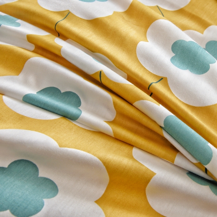 91家纺网 家纺一手货源 找家纺 朵希曼 2026新款印花全棉13372学生三件套系列 拾忆