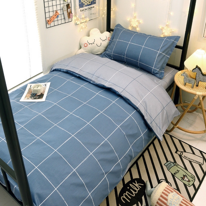 朵希曼 2026新款印花全棉13372学生三件套系列 维尔