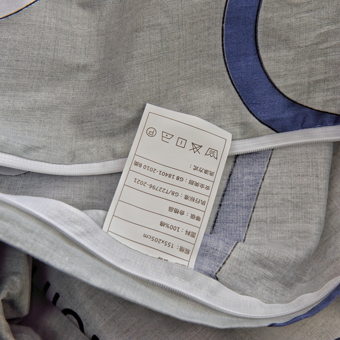 91家纺网 家纺一手货源 找家纺 朵希曼 2026新款印花全棉13372学生三件套系列 心意相连