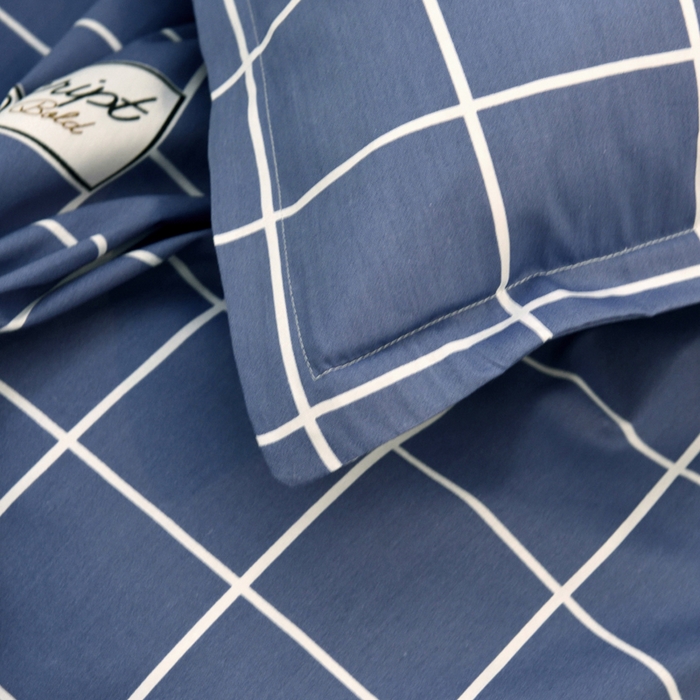 91家纺网 家纺一手货源 找家纺 朵希曼 2026新款印花全棉13372学生三件套系列 心语