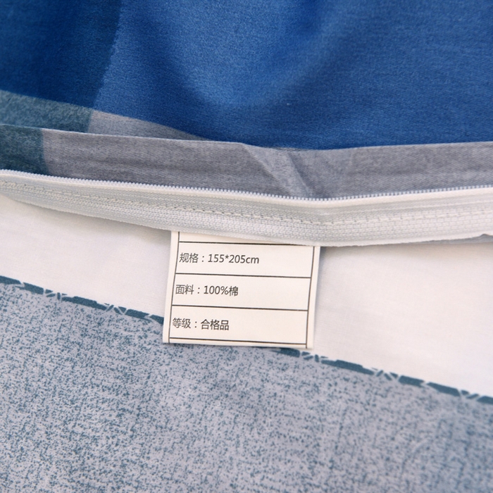 91家纺网 家纺一手货源 找家纺 朵希曼 2026新款印花全棉13372学生三件套系列 英伦