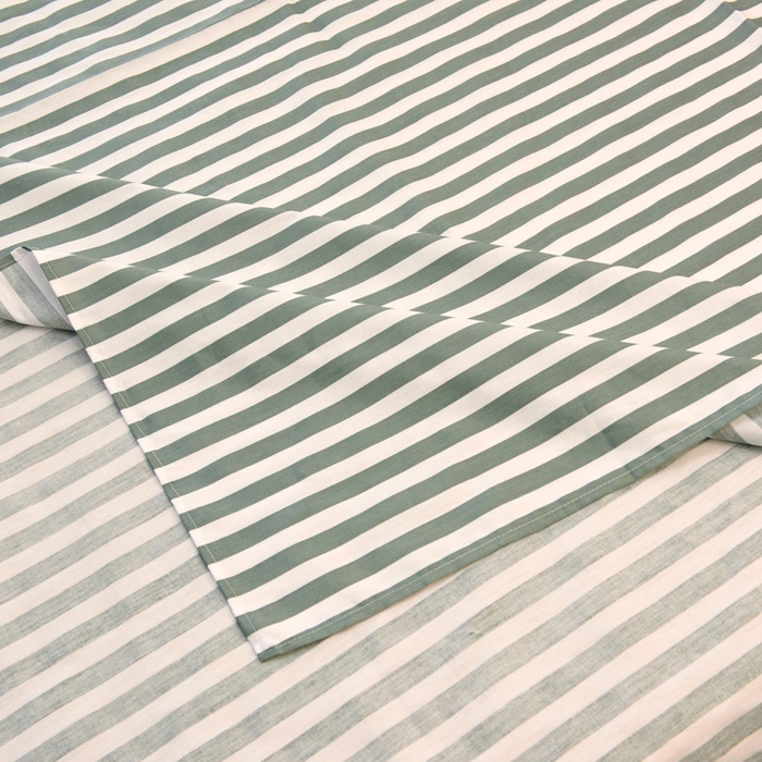 91家纺网 家纺一手货源 找家纺 朵希曼 2026新款印花全棉13372学生三件套系列 优雅格调-绿