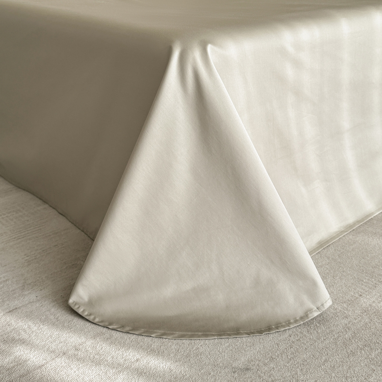 91家纺网 家纺一手货源 找家纺 卡巴伦家纺 2026新款全棉纯棉厚织提花四件套 艾比-奶茶