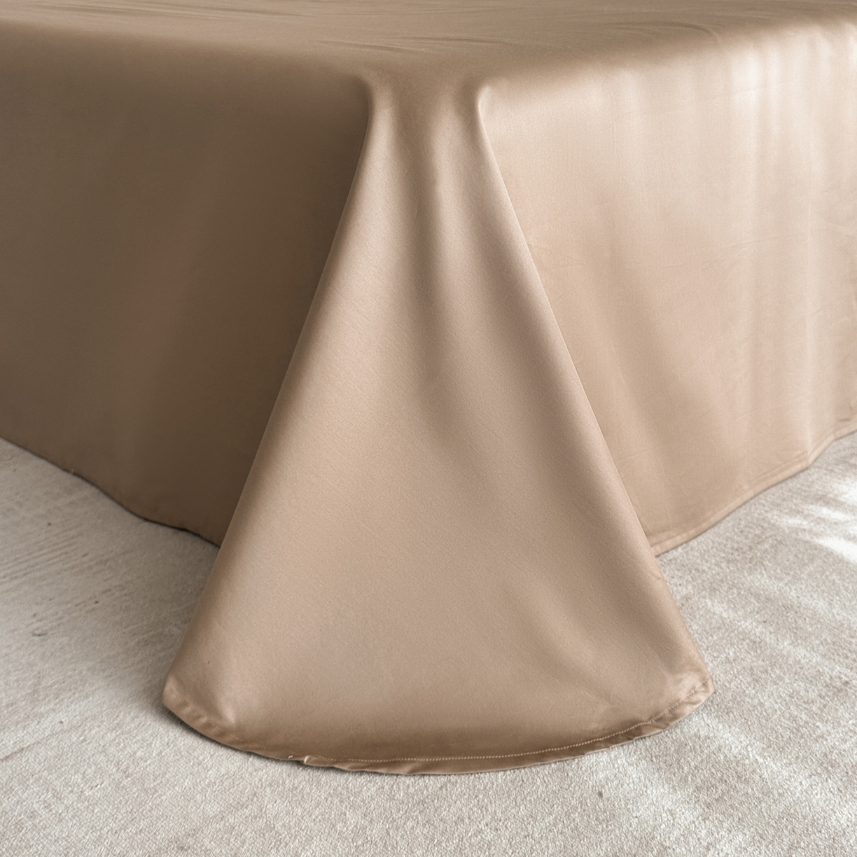 91家纺网 家纺一手货源 找家纺 卡巴伦家纺 2026新款全棉纯棉厚织提花四件套 王室皇冠-咖