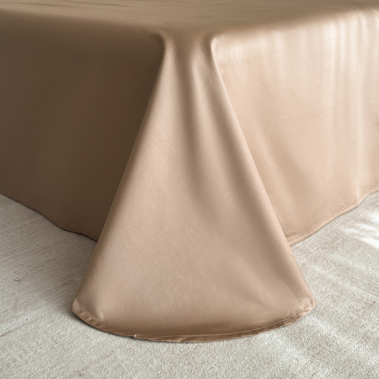 91家纺网 家纺一手货源 找家纺 卡巴伦家纺 2026新款全棉纯棉厚织提花四件套 喜马拉雅-米咖