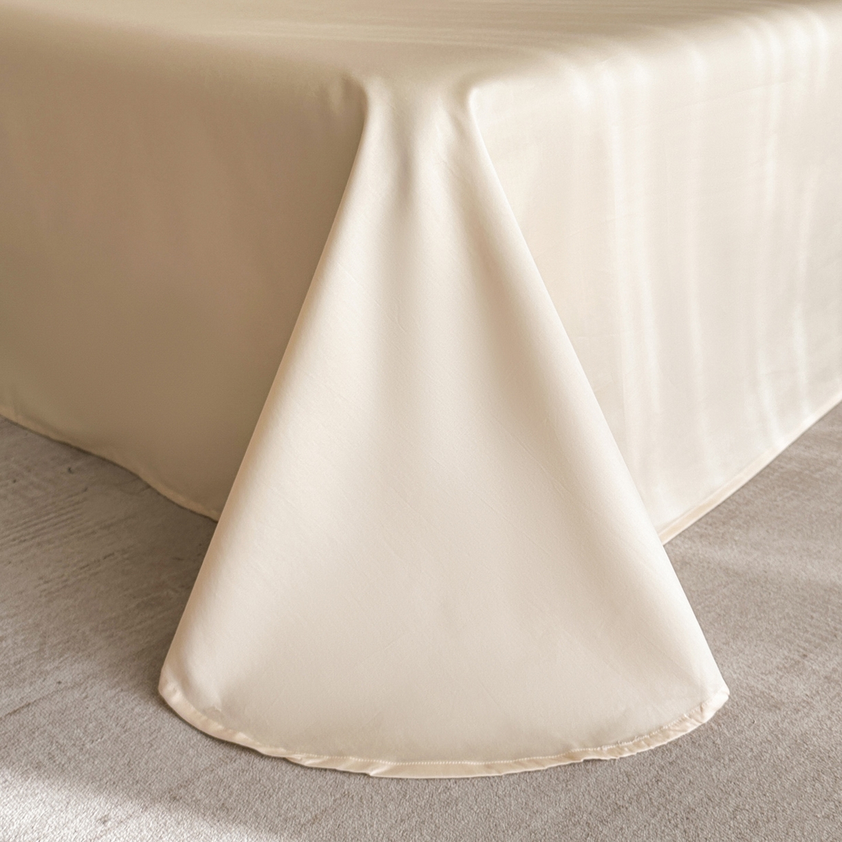 91家纺网 家纺一手货源 找家纺 卡巴伦家纺 2026新款全棉纯棉厚织提花四件套 喜马拉雅-米杏