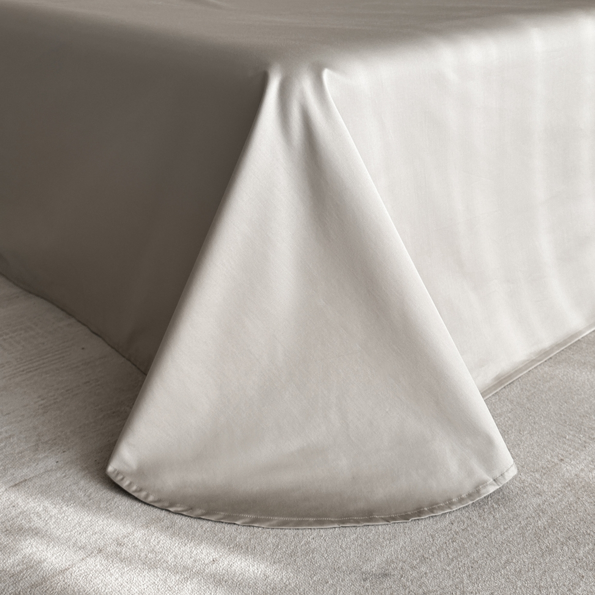 91家纺网 家纺一手货源 找家纺 卡巴伦家纺 2026新款全棉纯棉厚织提花四件套 喜马拉雅-雅士灰