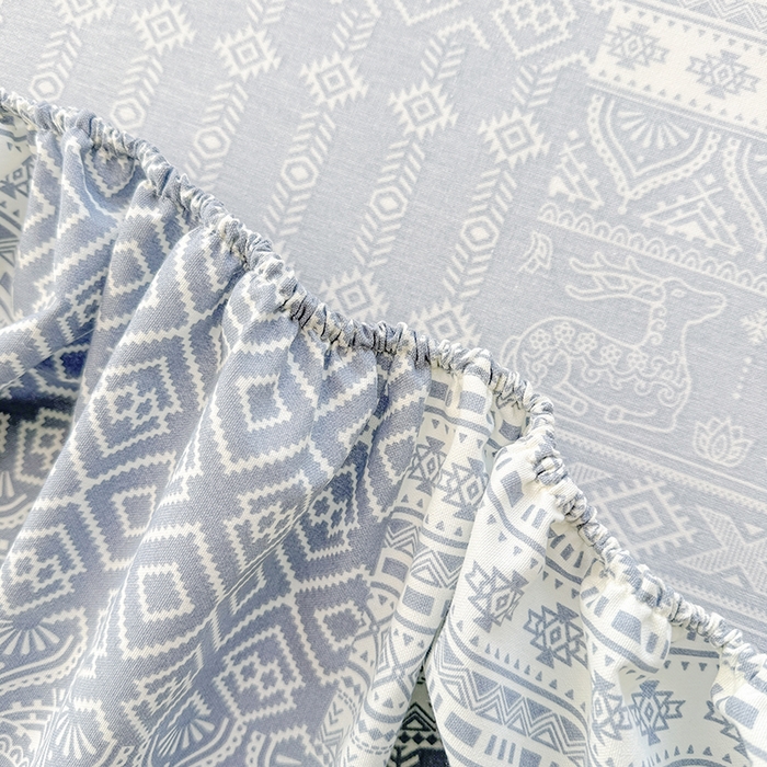 91家纺网 家纺一手货源 找家纺 （总）爱彼家纺 2026年全棉老粗布单床笠凉席床笠三件套直播热卖-系列五