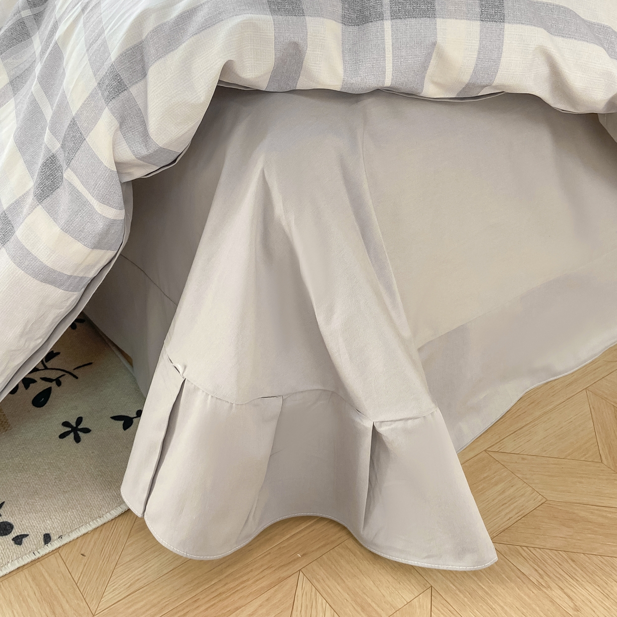 91家纺网 家纺一手货源 找家纺 XIWEN-希文家纺 2026新款40支全棉纯棉13376数码印花四件套-第一批 格瑞