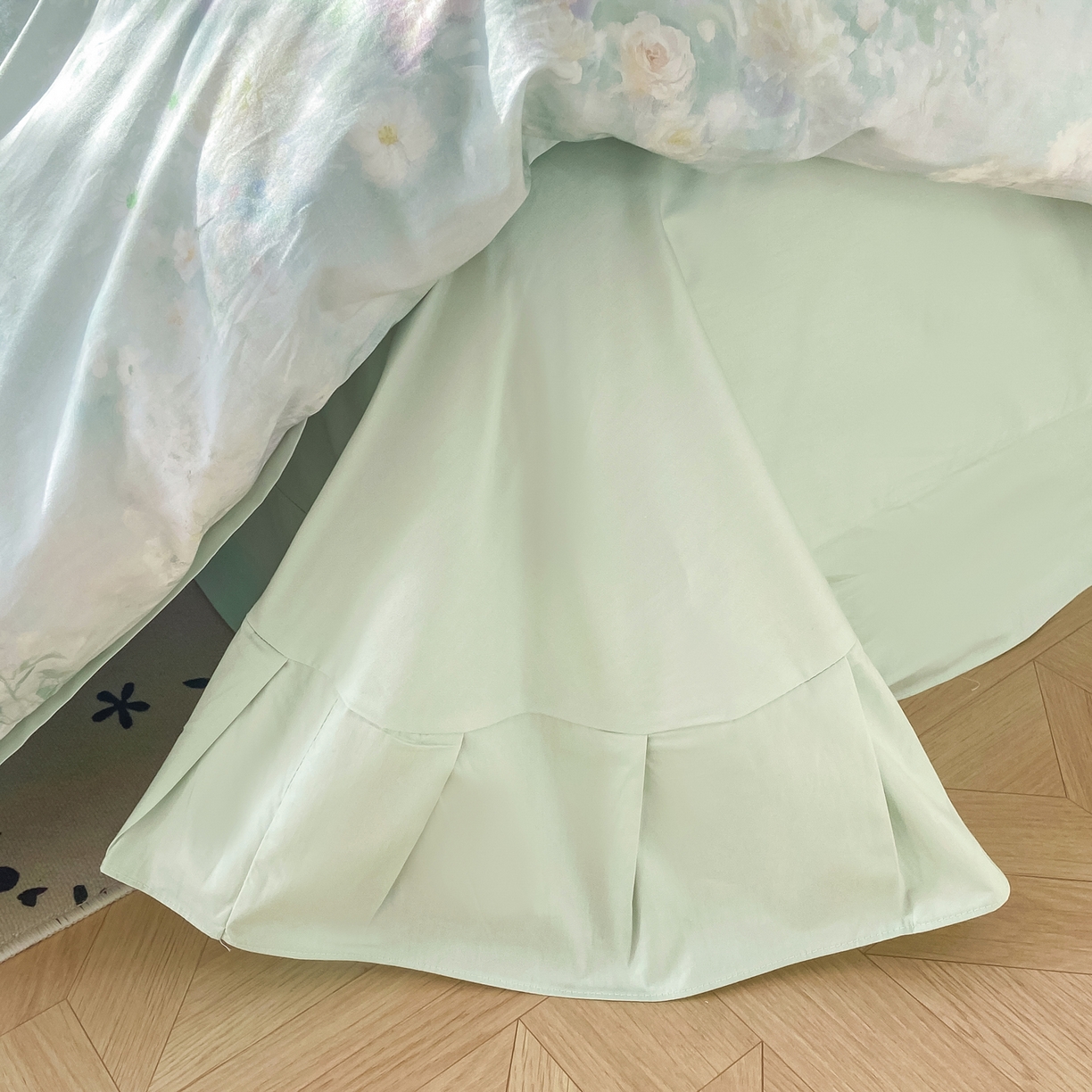 91家纺网 家纺一手货源 找家纺 XIWEN-希文家纺 2026新款40支全棉纯棉13376数码印花四件套-第一批 花悦容