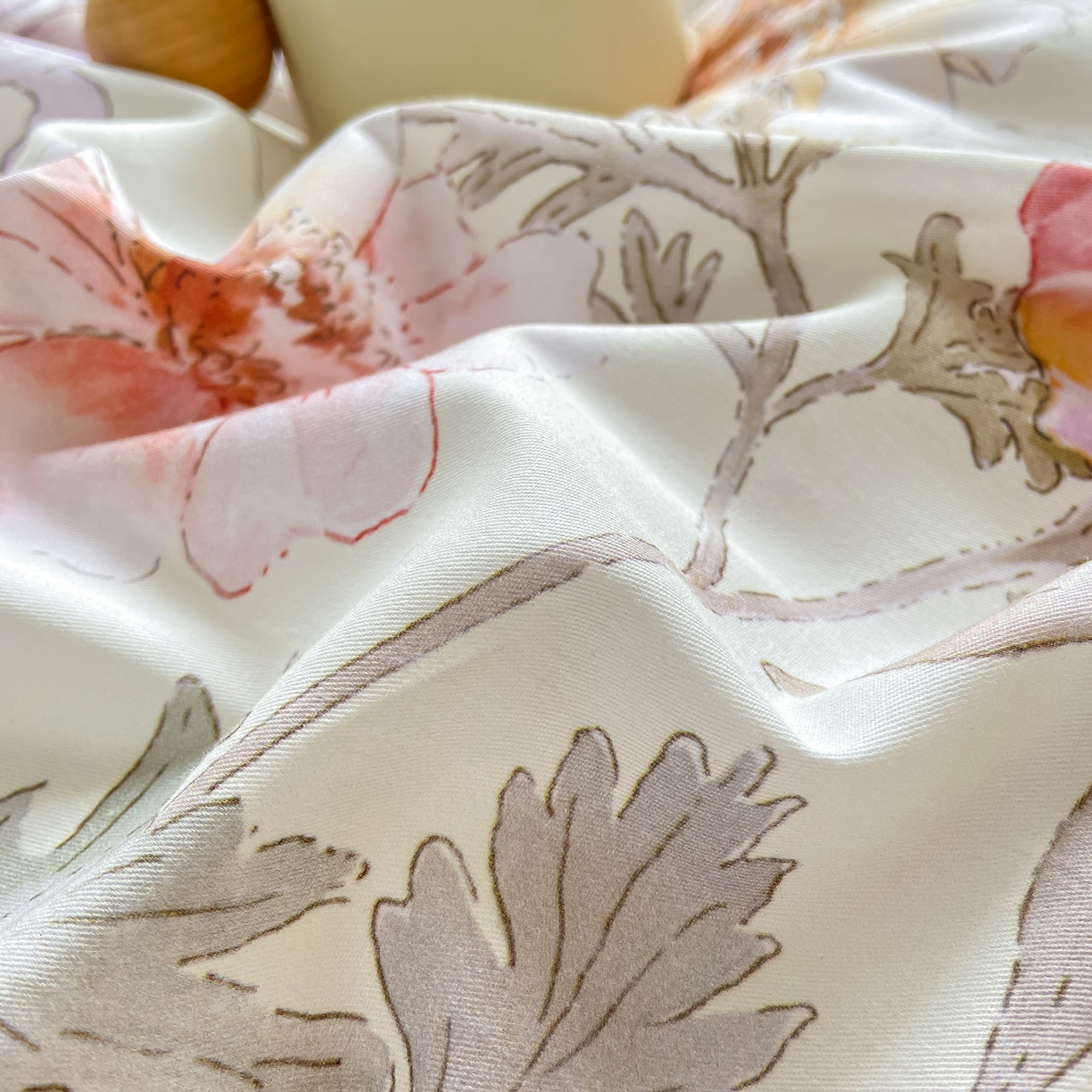 91家纺网 家纺一手货源 找家纺 XIWEN-希文家纺 2026新款40支全棉纯棉13376数码印花四件套-第一批 如初