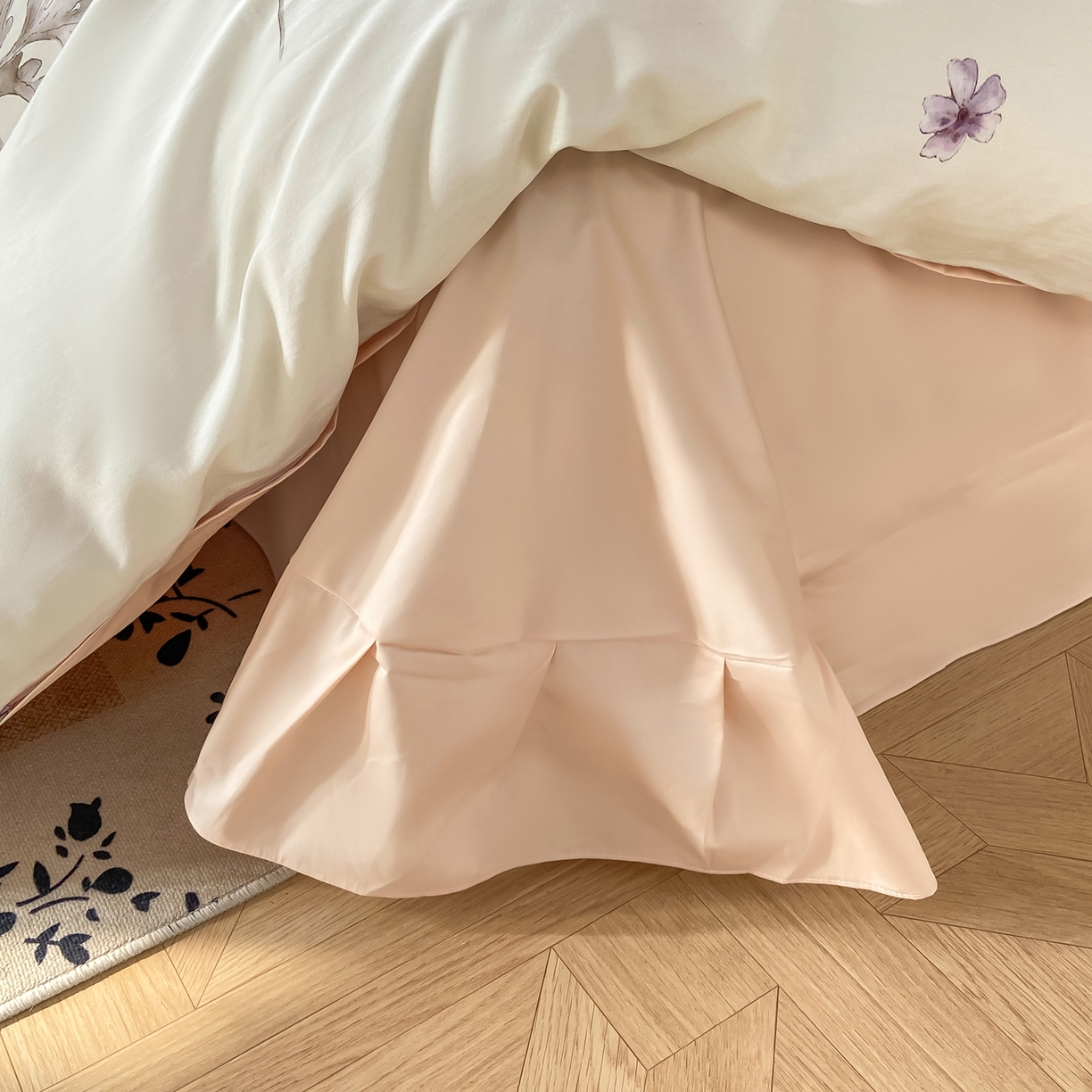 91家纺网 家纺一手货源 找家纺 XIWEN-希文家纺 2026新款40支全棉纯棉13376数码印花四件套-第一批 如初