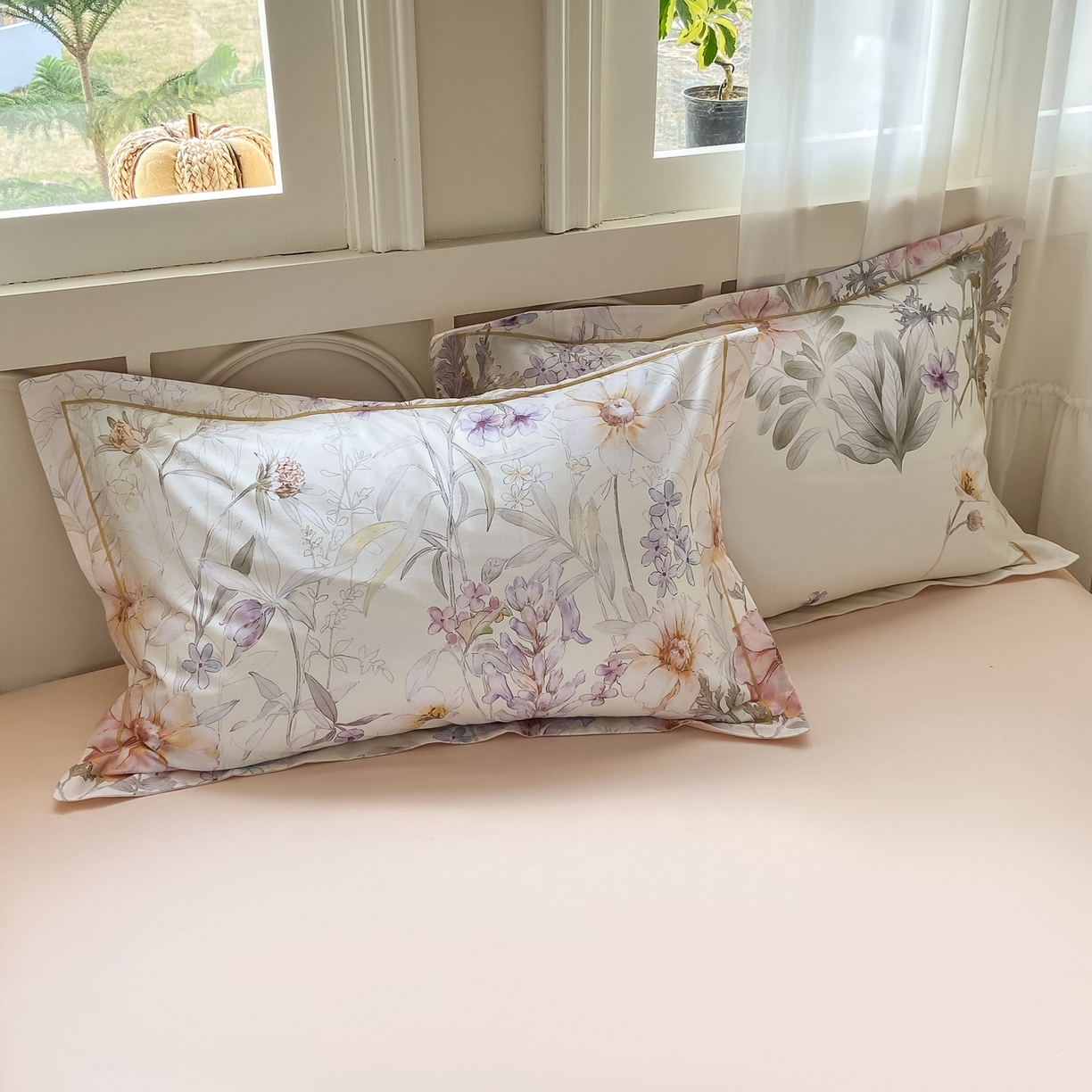 91家纺网 家纺一手货源 找家纺 XIWEN-希文家纺 2026新款40支全棉纯棉13376数码印花四件套-第一批 如初