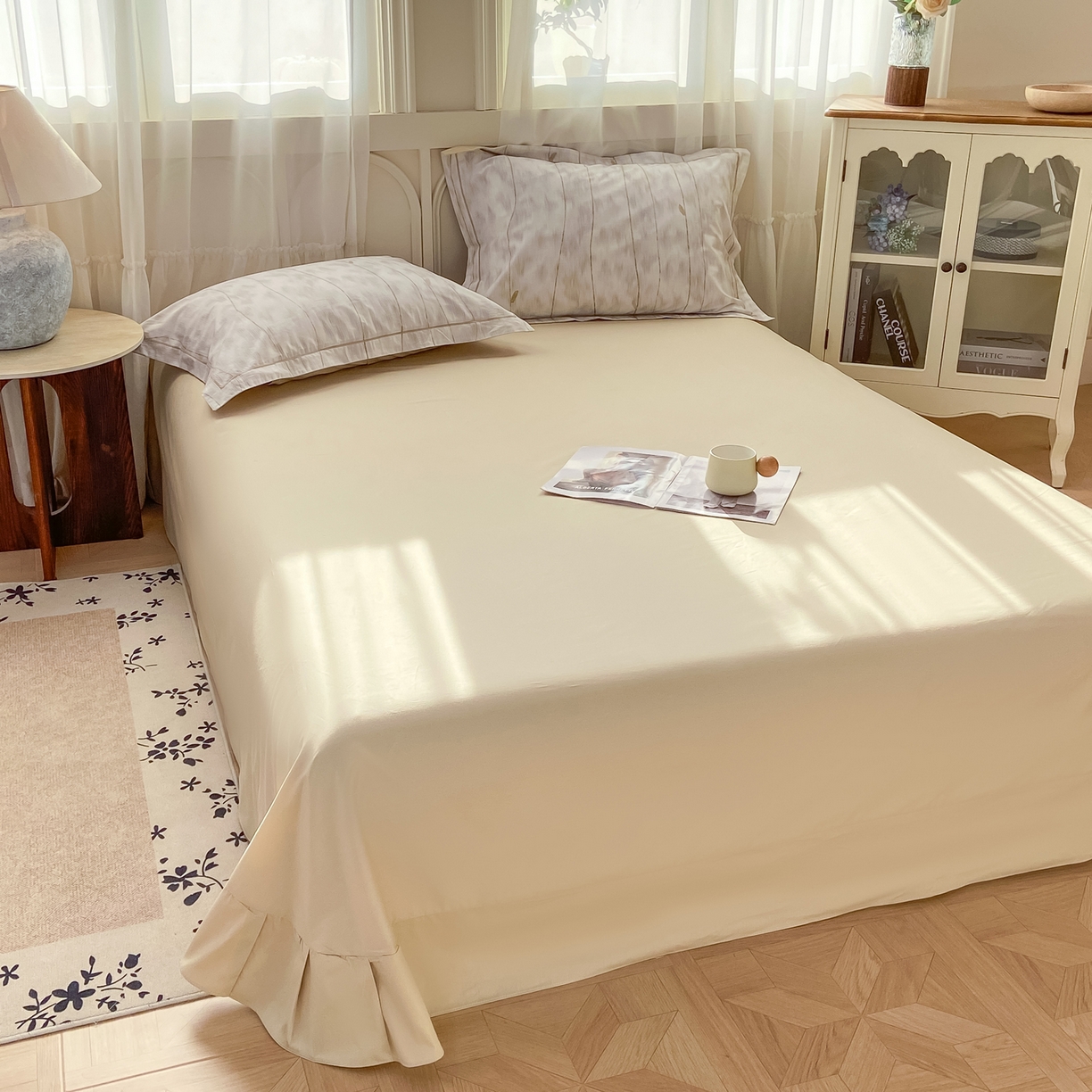 91家纺网 家纺一手货源 找家纺 XIWEN-希文家纺 2026新款40支全棉纯棉13376数码印花四件套-第一批 舒亦