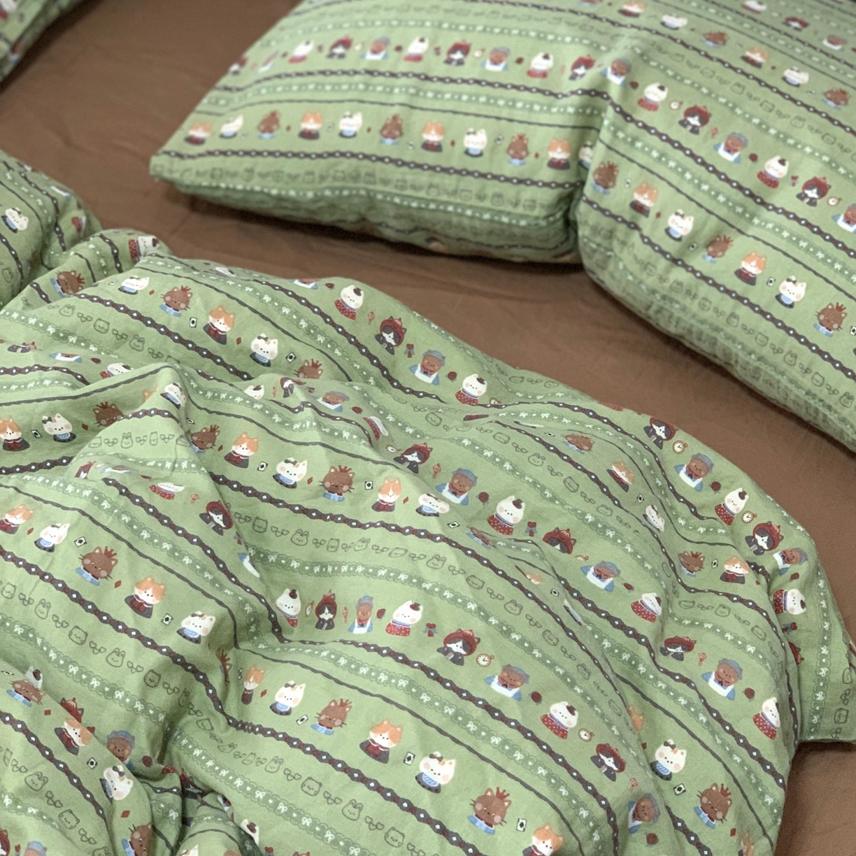 91家纺网 家纺一手货源 找家纺 （总）源启生活 2025新款A类全棉双层纱四件套