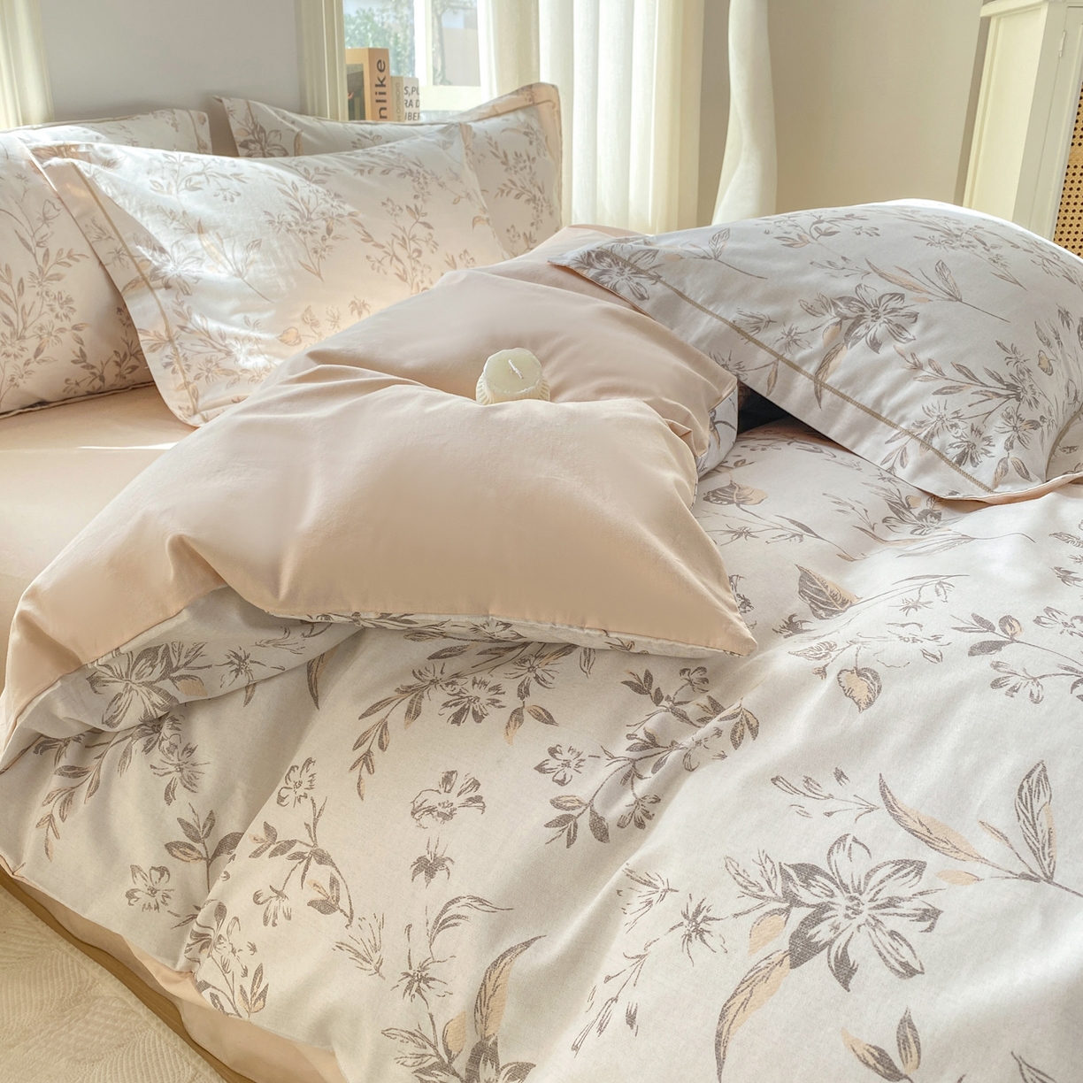 91家纺网 家纺一手货源 找家纺 （总）XIWEN-希文家纺 2026新款40支全棉13376数码印花四件套-第二批