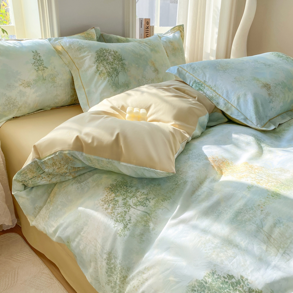 91家纺网 家纺一手货源 找家纺 （总）XIWEN-希文家纺 2026新款40支全棉13376数码印花四件套-第二批