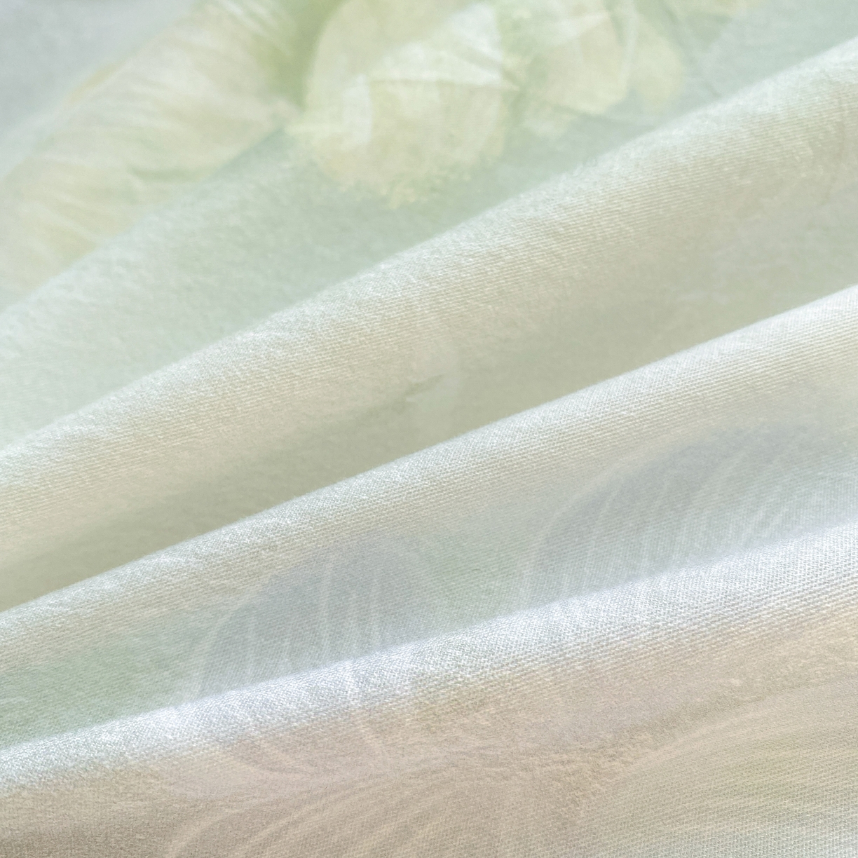 91家纺网 家纺一手货源 找家纺 XIWEN-希文家纺 2026新款40支全棉13376数码印花四件套-第二批 白芨-黄