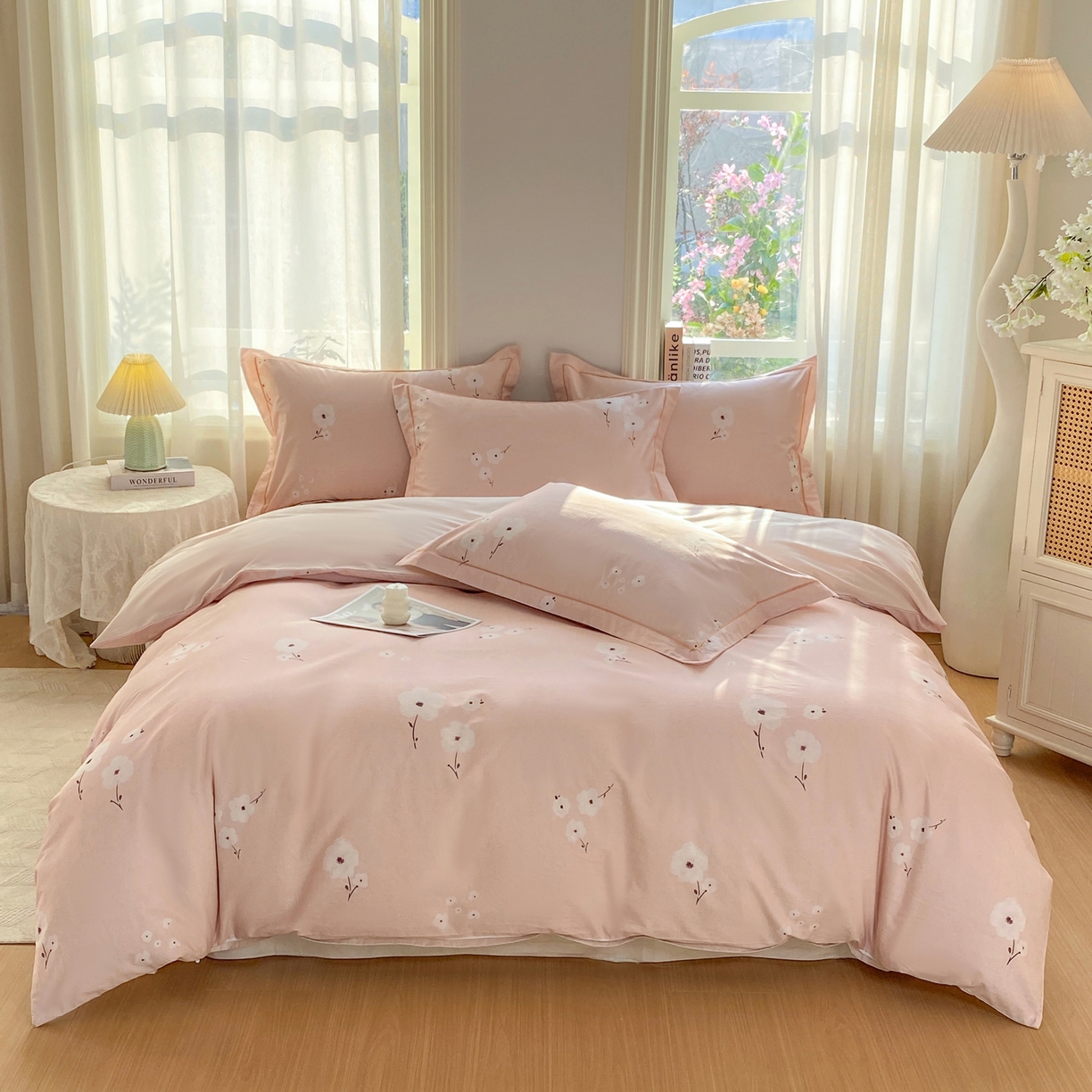 91家纺网 家纺一手货源 找家纺 XIWEN-希文家纺 2026新款40支全棉13376数码印花四件套-第二批 南意