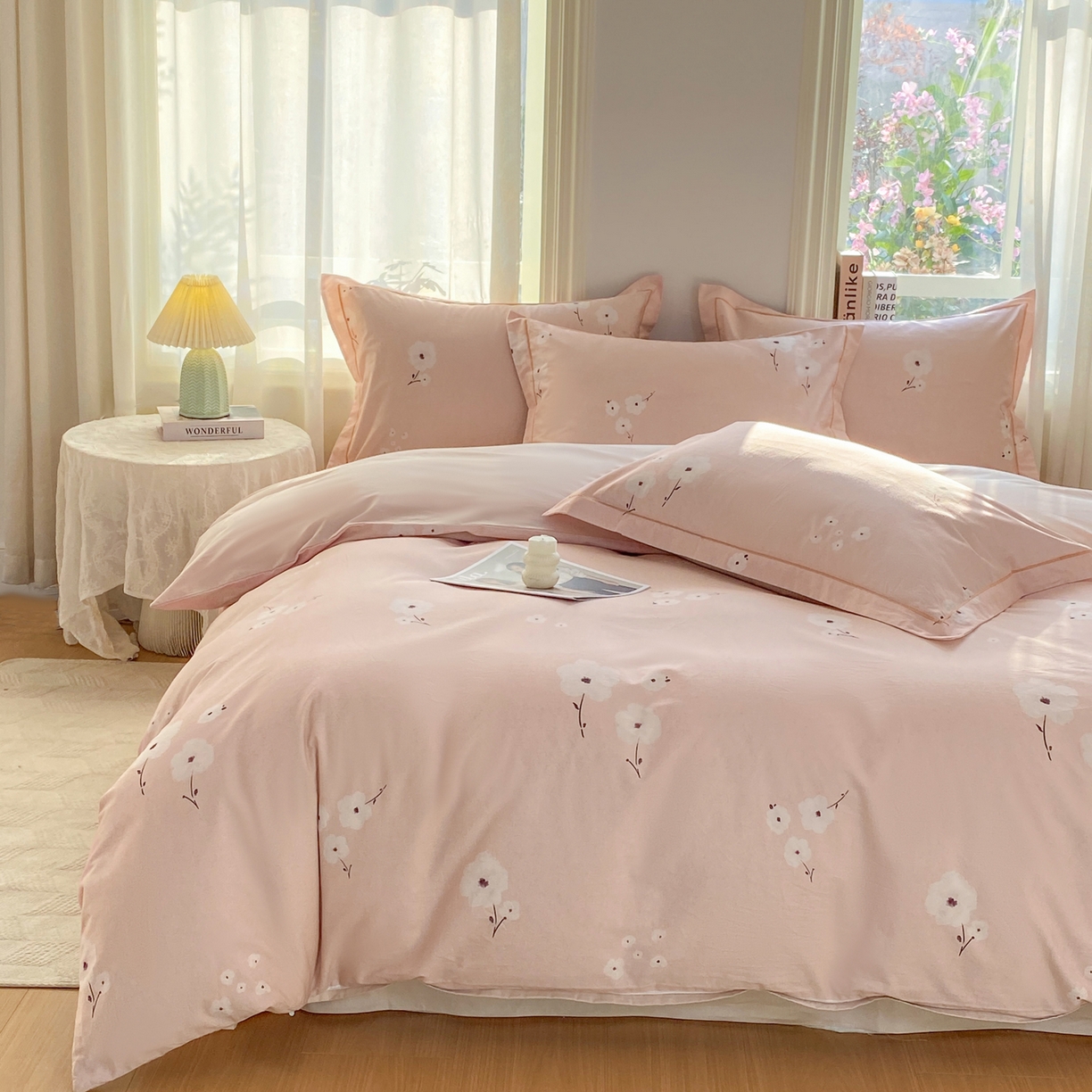 91家纺网 家纺一手货源 找家纺 XIWEN-希文家纺 2026新款40支全棉13376数码印花四件套-第二批 南意