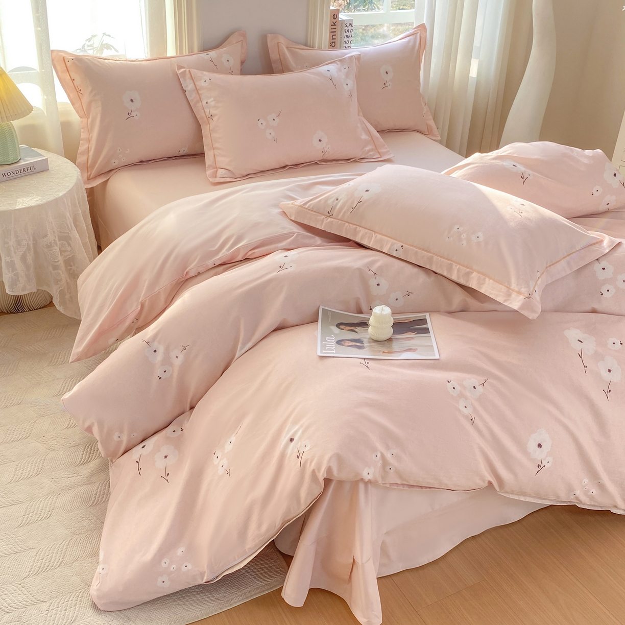 91家纺网 家纺一手货源 找家纺 XIWEN-希文家纺 2026新款40支全棉13376数码印花四件套-第二批 南意