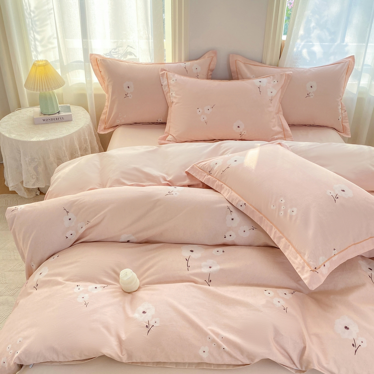 91家纺网 家纺一手货源 找家纺 XIWEN-希文家纺 2026新款40支全棉13376数码印花四件套-第二批 南意