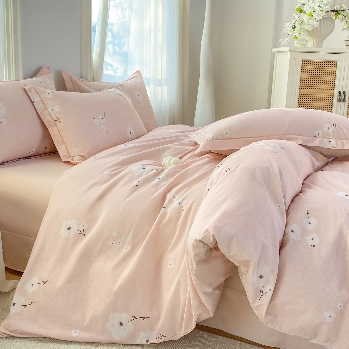 91家纺网 家纺一手货源 找家纺 XIWEN-希文家纺 2026新款40支全棉13376数码印花四件套-第二批 南意