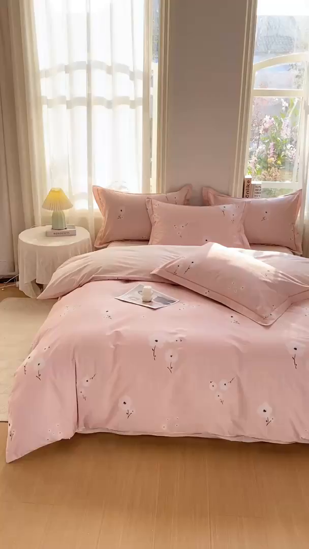 91家纺网 家纺一手货源 找家纺 XIWEN-希文家纺 2026新款40支全棉13376数码印花四件套-第二批 南意