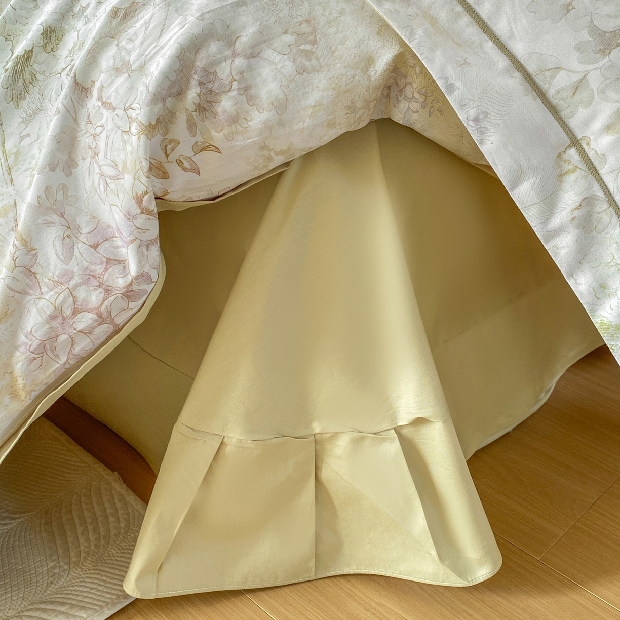 91家纺网 家纺一手货源 找家纺 XIWEN-希文家纺 2026新款40支全棉13376数码印花四件套-第二批 清珞-黄