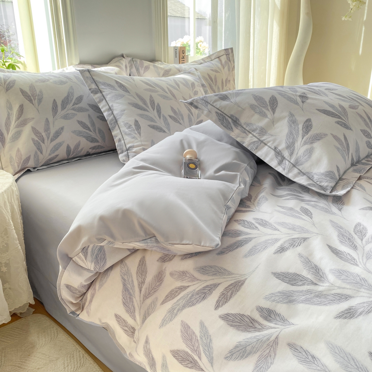 XIWEN-希文家纺 2026新款40支全棉13376数码印花四件套-第二批 秋野