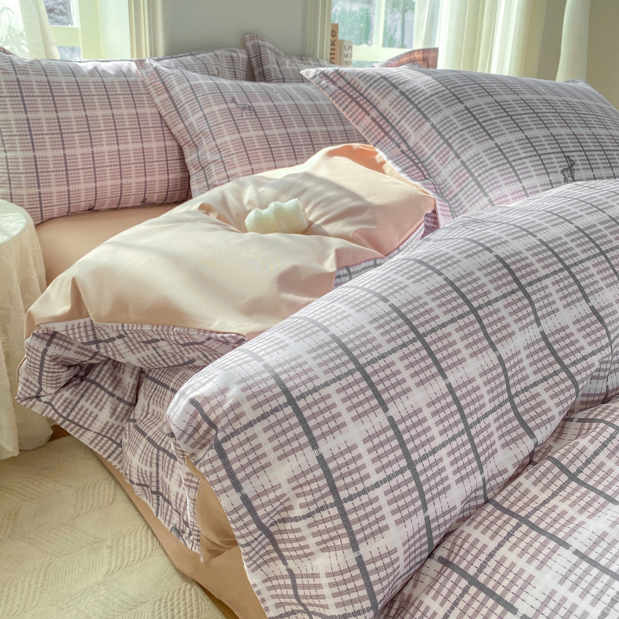 91家纺网 家纺一手货源 找家纺 XIWEN-希文家纺 2026新款40支全棉13376数码印花四件套-第二批 一路有你