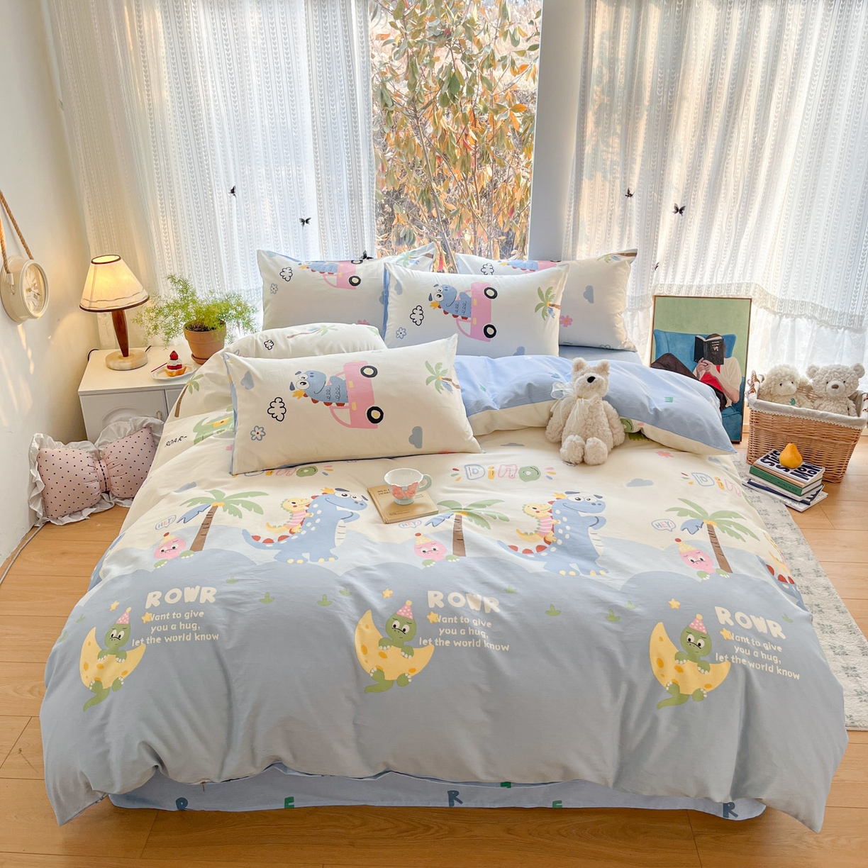 91家纺网 家纺一手货源 找家纺 （总）吉象家纺 2026春夏新款全棉印花四件套第二批