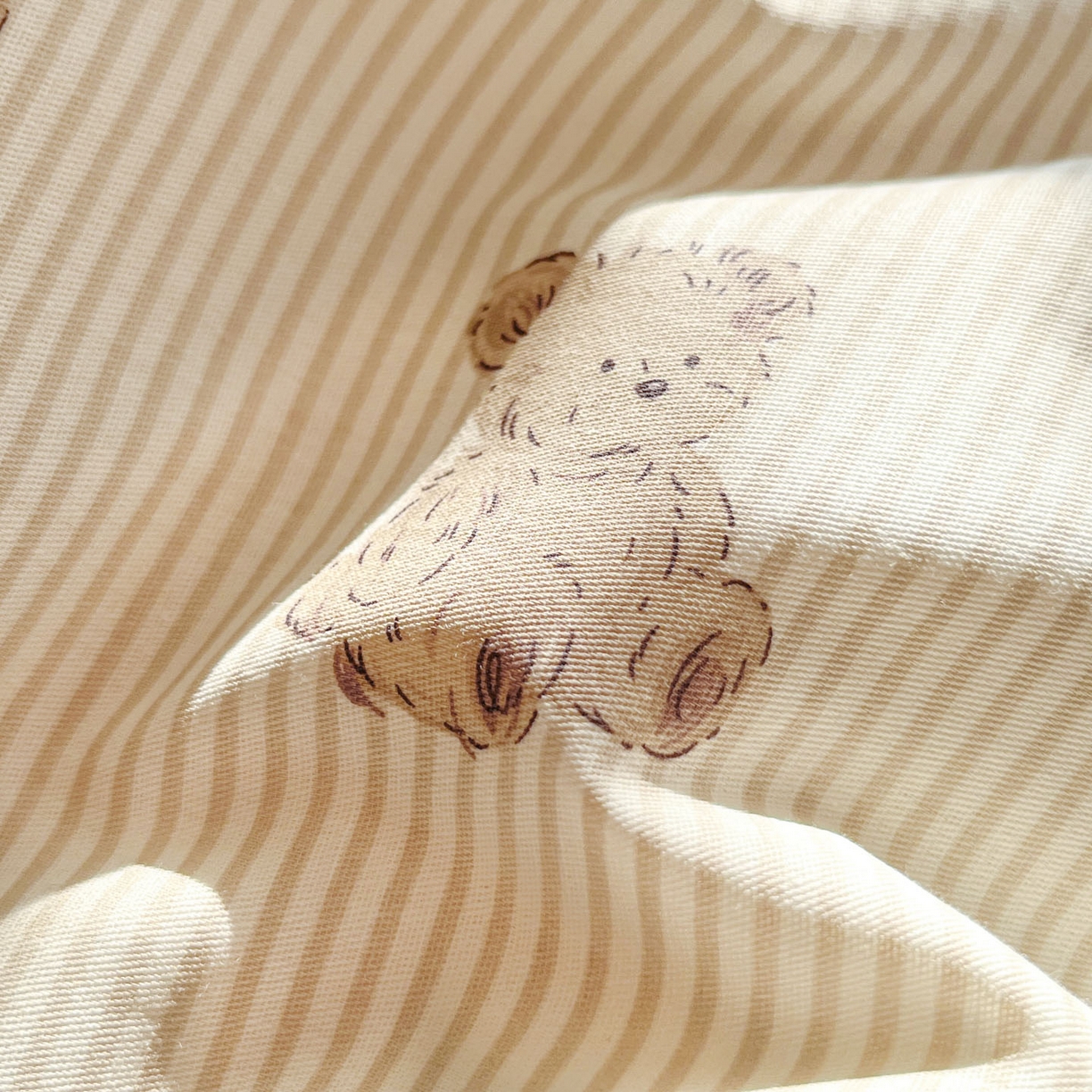 91家纺网 家纺一手货源 找家纺 吉象家纺 2026春夏新款全棉印花四件套第二批 小熊碎梦町