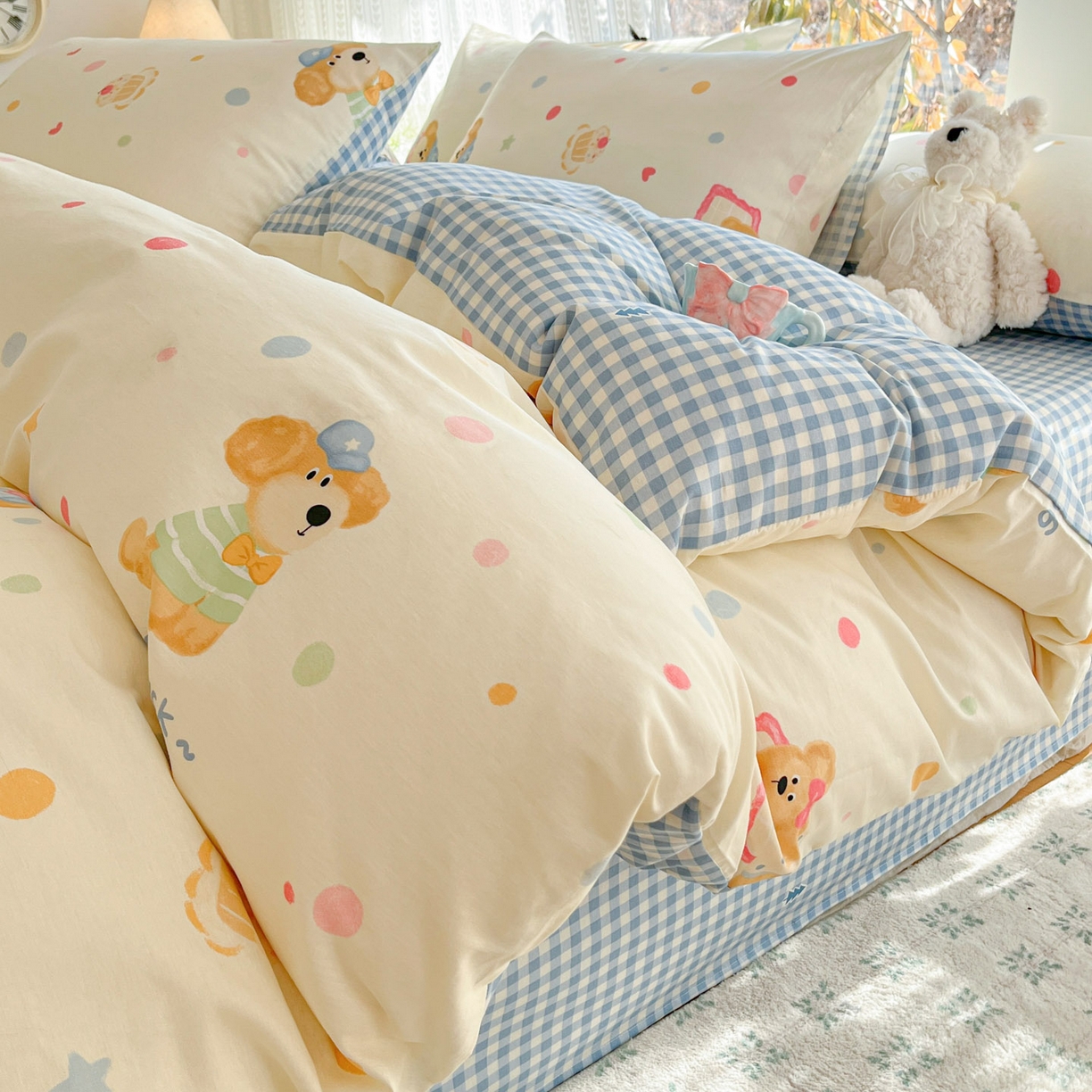 吉象家纺 2026春夏新款全棉印花四件套第二批 童梦乐园