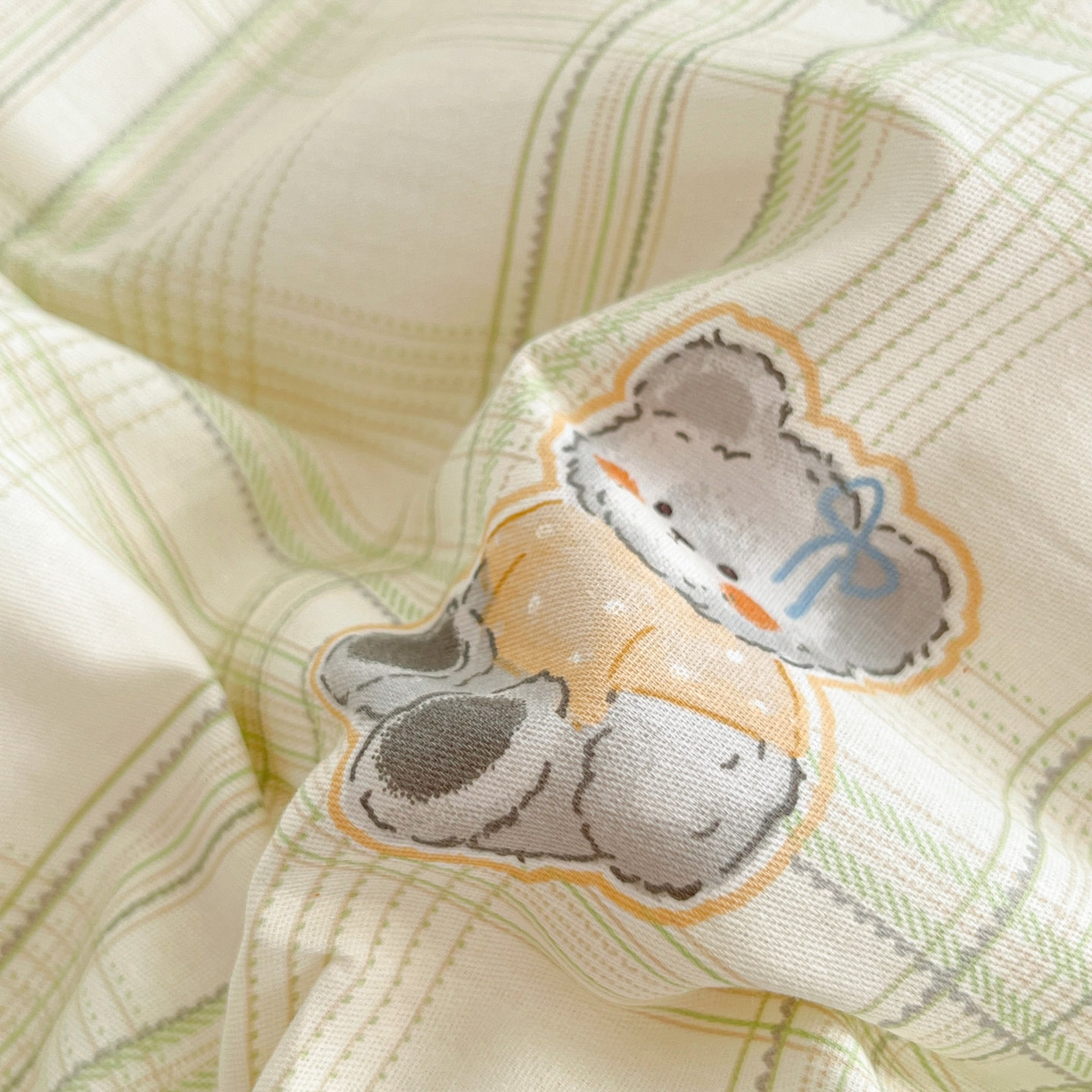 91家纺网 家纺一手货源 找家纺 吉象家纺 2026春夏新款全棉印花四件套第二批 星梦伙伴