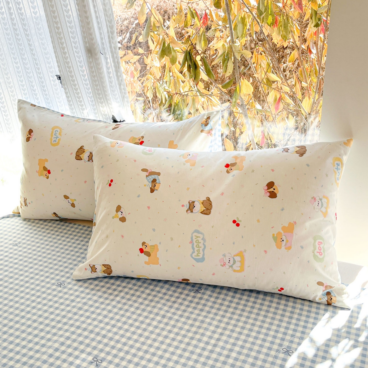 91家纺网 家纺一手货源 找家纺 吉象家纺 2026春夏新款全棉印花四件套第二批 春日萌宠