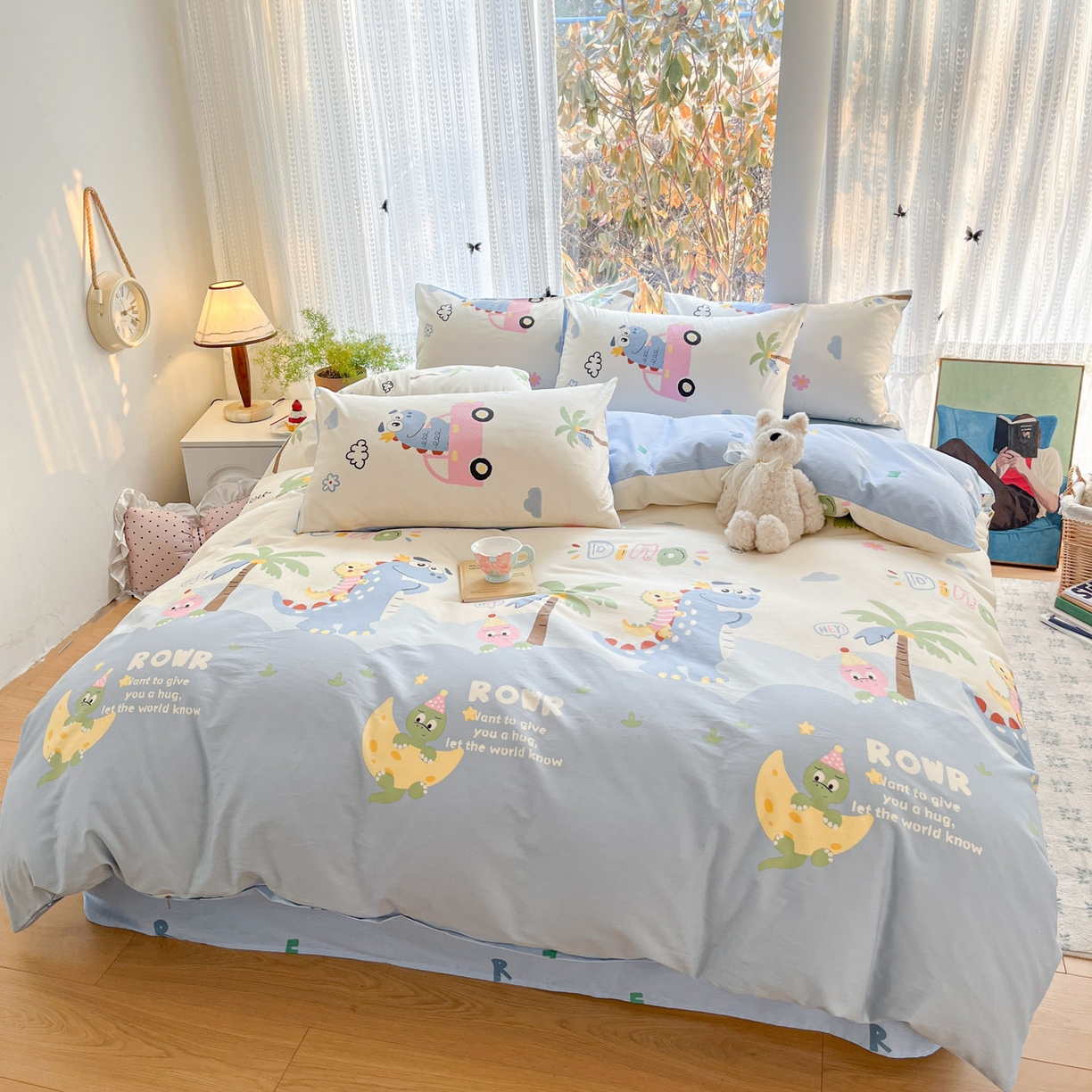 91家纺网 家纺一手货源 找家纺 （总）吉象家纺 2026春夏新款全棉印花四件套第二批