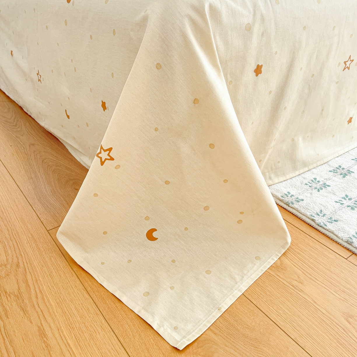 91家纺网 家纺一手货源 找家纺 吉象家纺 2026春夏新款全棉印花四件套第二批 嗨皮熊