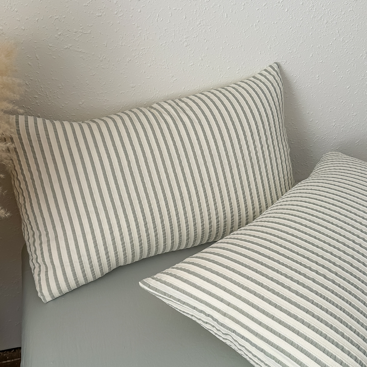 91家纺网 家纺一手货源 找家纺 尊妙被业 2026新款彩条色织棉花被被子被芯 良品色织 彩条绿