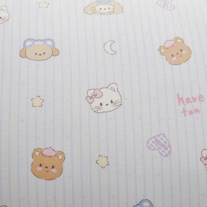 91家纺网 家纺一手货源 找家纺 翎盈家纺 2026新款卡通小清新全棉纯棉枕套成人学生儿童枕头套 镜子海洋-兰