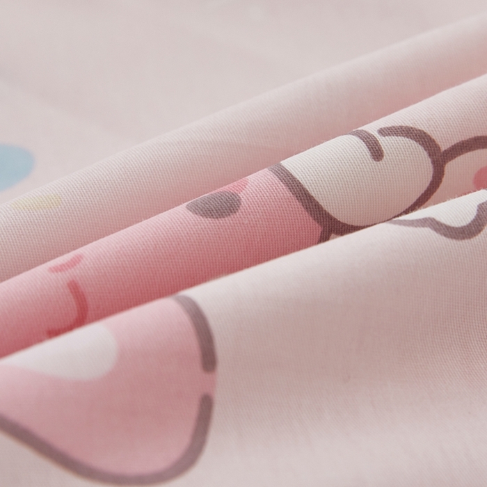 91家纺网 家纺一手货源 找家纺 翎盈家纺 2026新款卡通小清新全棉纯棉枕套成人学生儿童枕头套 可乐贝儿