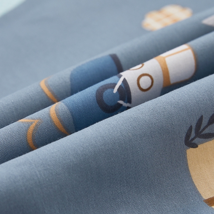 91家纺网 家纺一手货源 找家纺 翎盈家纺 2026新款卡通小清新全棉纯棉枕套成人学生儿童枕头套 玩具乐园-兰