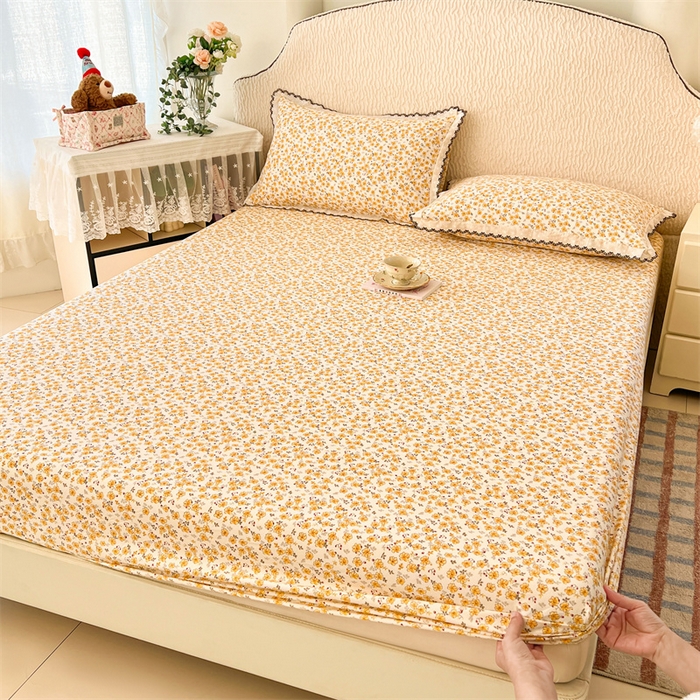 91家纺网 家纺一手货源 找家纺 （总）梦舒羽 2025新款A类原麻四件套蕾丝花边加厚被套1.5m床单床笠宿舍双人床套件