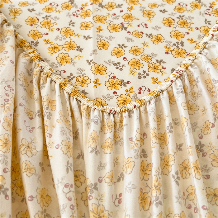 91家纺网 家纺一手货源 找家纺 （总）梦舒羽 2026新款A类云朵棉亲肤四季款床笠席梦思床罩全包床单三件套