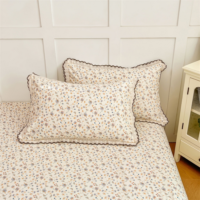 91家纺网 家纺一手货源 找家纺 （总）梦舒羽 2026新款A类云朵棉蕾丝花边枕套宿舍单人单只一只装枕芯