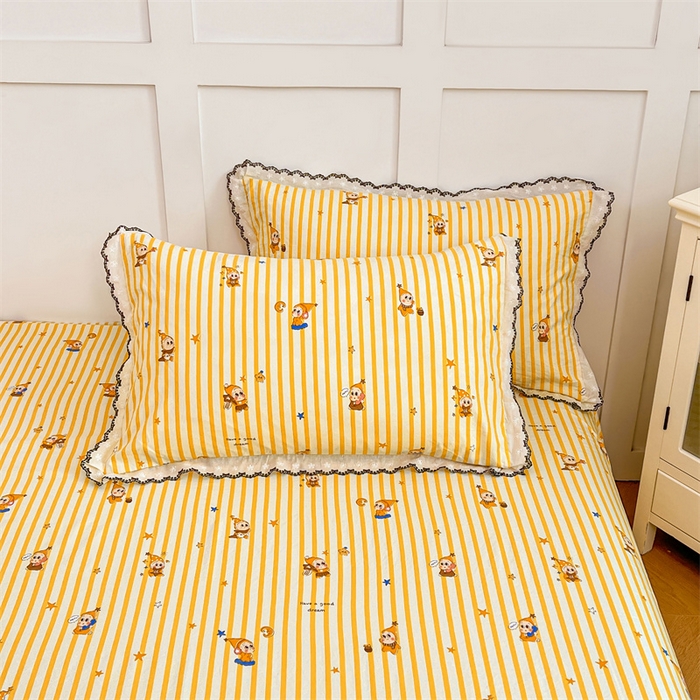 91家纺网 家纺一手货源 找家纺 （总）梦舒羽 2026新款A类云朵棉蕾丝花边枕套宿舍单人单只一只装枕芯